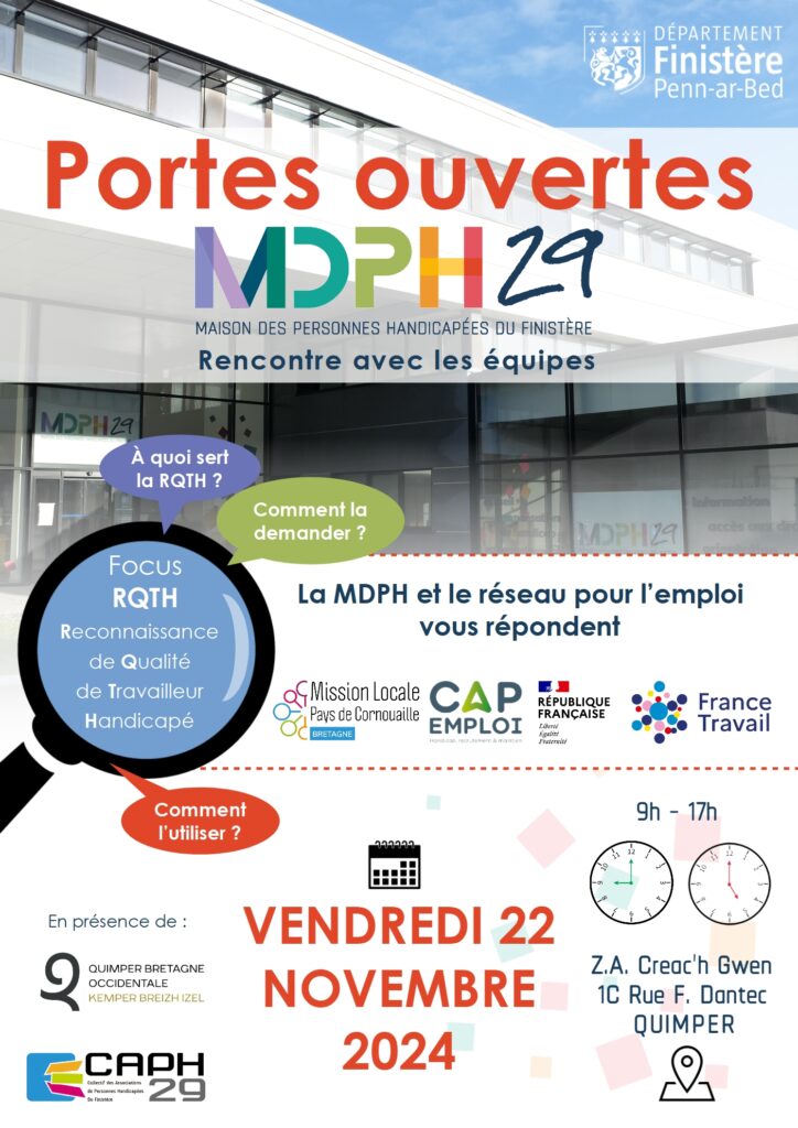 Affiche des portes ouvertes 2024